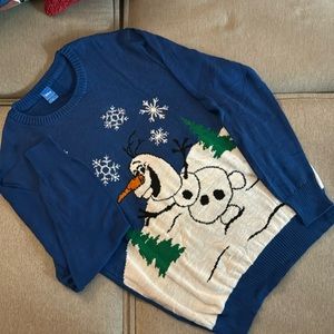 Frozen Olaf Disney Christmas Sweater